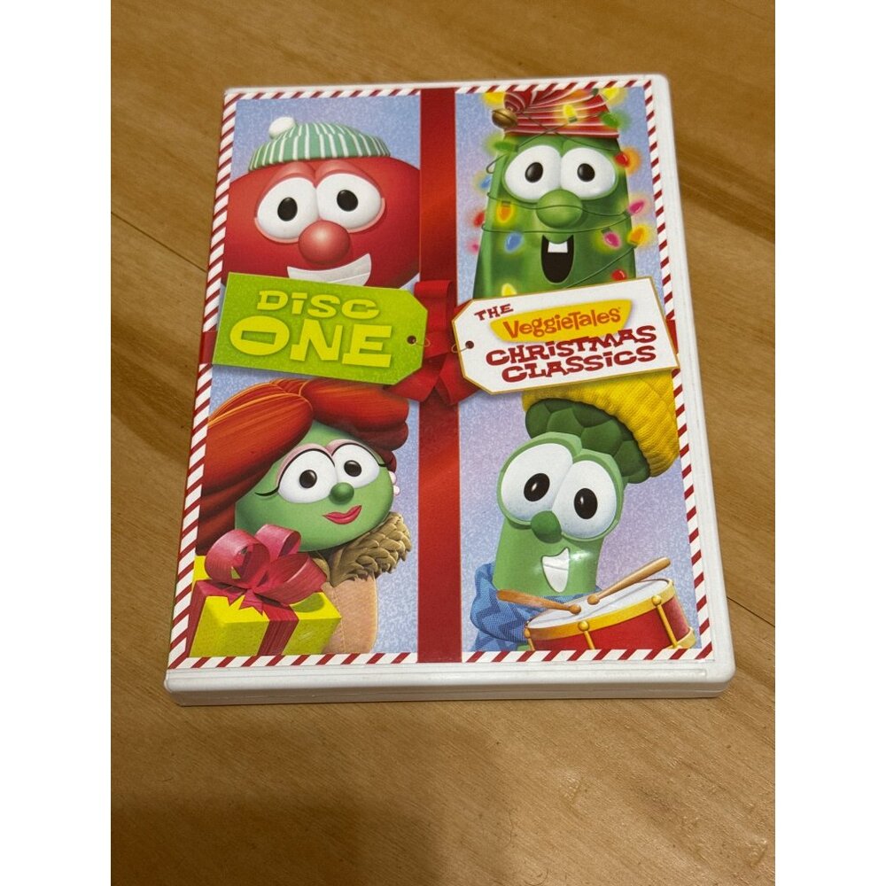 VeggieTales Christmas Classics Disc 1 DVD Family-Friendly Holiday Entertainment